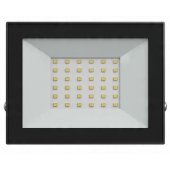 LED Floodlight 30W, 4000K, 230V Black