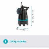 GARDENA dirty water submersible pump 10500 BASIC, submersible / pressu