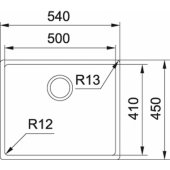 BXX 210-50 Stainless steel (Pop-Up)(127.0375.273)