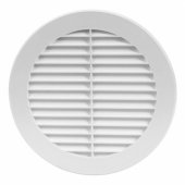 GRILLE VENTILATION D150, WHITE
