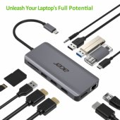Acer 12in1 Type-C dongle Silver