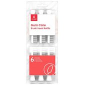 Gum Care Brush Head W06 White 6 pcs