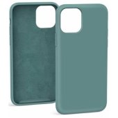 "Soft Silicone Case iPhone 14 Pro" Green