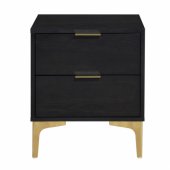 Nightstand POEM 40x45x53cm dark brown