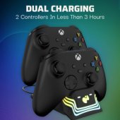 Afterglow Wave LED Dual Gaming Charger for 2 Xbox Controllers