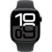 Watch Series 10 Cellular 46mm Jet Black/ Black Band - S/ M
