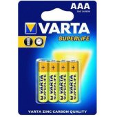 R3 / AAA / 1,5V Zinc Carbon 4-pack