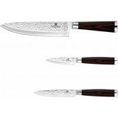 Berlinger Haus SET OF 3 knives BERLINGER HAUS BH-2486 SHINE BASALT
