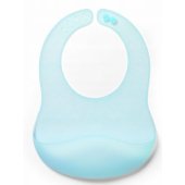 Silicone Bib Ultrathin Blue