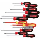Gedore Red 2K Screwdriver set XXL, 12 parts (red / black, incl. Phase
