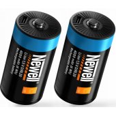 NL4208 Rechargeable D/ R20 USB-C 4000 mAh 2pcs