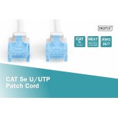 CAT 5e U/ UTP Patch Cable 0.5 m White