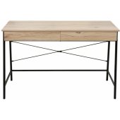 Desk HANNES 120x60xH76cm, rustic melamine