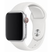38/ 40mm White Deluxe Sport Band