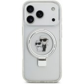Ringstand Karl and Choupette MagSafe Case iPhone 17 Pro Max White