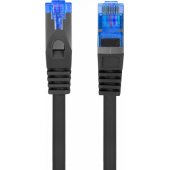 Patchcord S/ FTP Cat.6a LSZH CCA 0.25m black