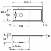 Subway 60 XL Flat Black