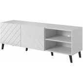 ABETO 150x42x52cm White/ White Glossy