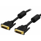 DVI monitor cable Dual Link (DVI-600A) Black
