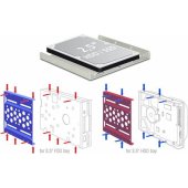 21287 Aluminium Einbaurahmen 2.5®® to 3.5"