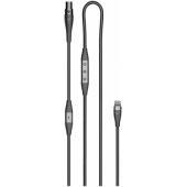 Connection Cable Lightning to 1 x Mini XLR Black
