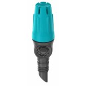Micro-Drip-System small end nozzle, 10 pieces (black/ turquoise