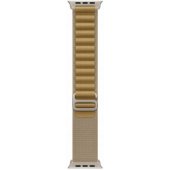 49mm Tan Alpine Loop - Small - Natural Titanium Finish