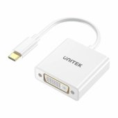 Adapter USB-C DVI FHD 60Hz 0.15m White