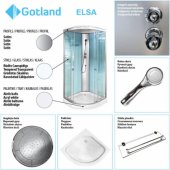 ELSA (GL-ZQ-160 B 80 WH) 80x80x215