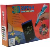 3D printing pen 7in1 5m x 20 Colors Pink RF-3DPEN-7IN1-PI