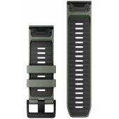 26mm QuickFit Silicone Strap Willow/ Graphite