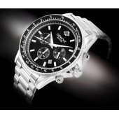 Chronograph Sapphire Silver Black GW3520-B2