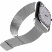 Milanese Magnetic Band Apple Watch 42/ 44/ 45/ 49mm Silver