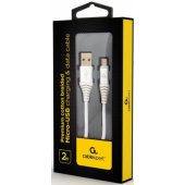 CC-USB2B-AMmBM-2M-BW2 USB-A to Micro-USB 2m White