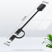 OTG <-> Type-C + Micro USB