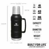 The Artisan 1,4L melns