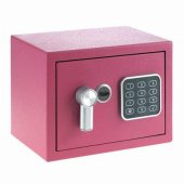 Yale YSV/ 170/ DB2/ P Freestanding safe 3.8 l Steel Pink