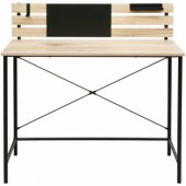 Desk HANNES 100x50xH100cm, rustic melamine
