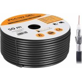 Coaxial Cable PCC102GEL-50 50m Black