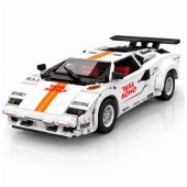 RC-Ferngesteuerte Sportwagen-Bausteine ​​Weiß 1384 Teile.