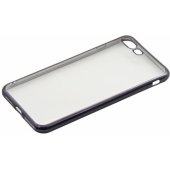 "Silicone Cover iPhone 7 Plus" Black Edges