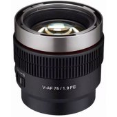 V-AF 75mm T1.9 lens for Sony FE
