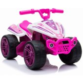 TR1805 Electric Ride-On Quad White / Pink