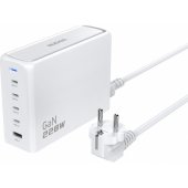 A228EU GaN 1x USB-A 4x USB-C PD 228W White