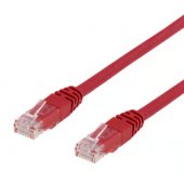 Patch cable U/ UTP Cat6 LSZH 1.5m red