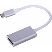 Adapter USB-C - DisplayPort 4K 60Hz 0.15m Grey