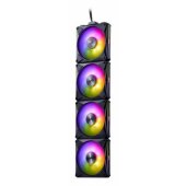 HURRICANE MAG 120 ARGB 120mm Computer Case Black