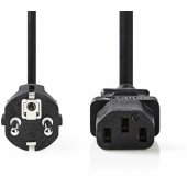 Power Cable 220 EU to C13 Black