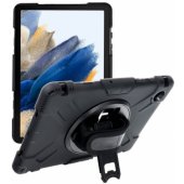 "360 Rotation Case Galaxy Tab A8 2021" Black