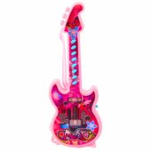 Electric Guitar For Kids Melodies Solmization Range Pink 29cm